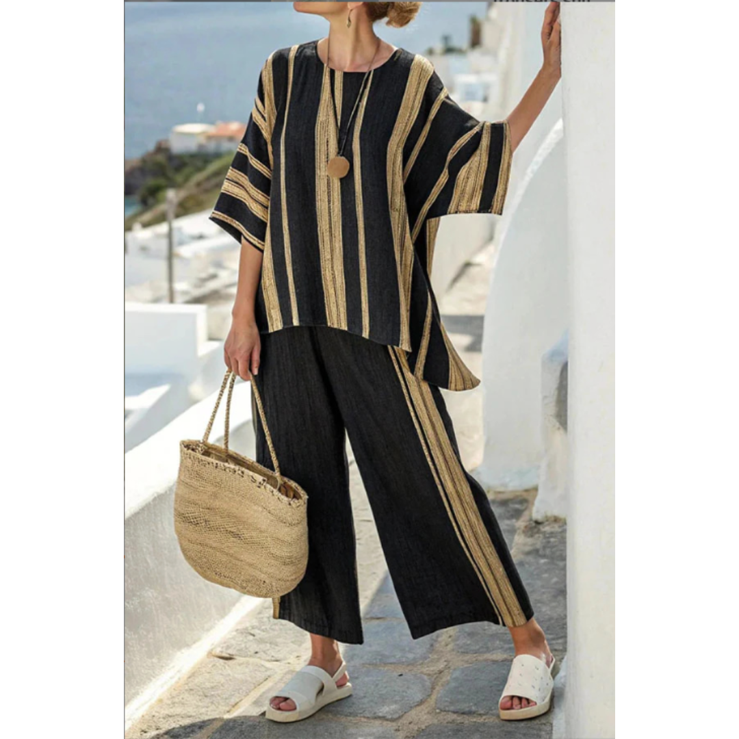 Marina | Striped Two-Piece Set