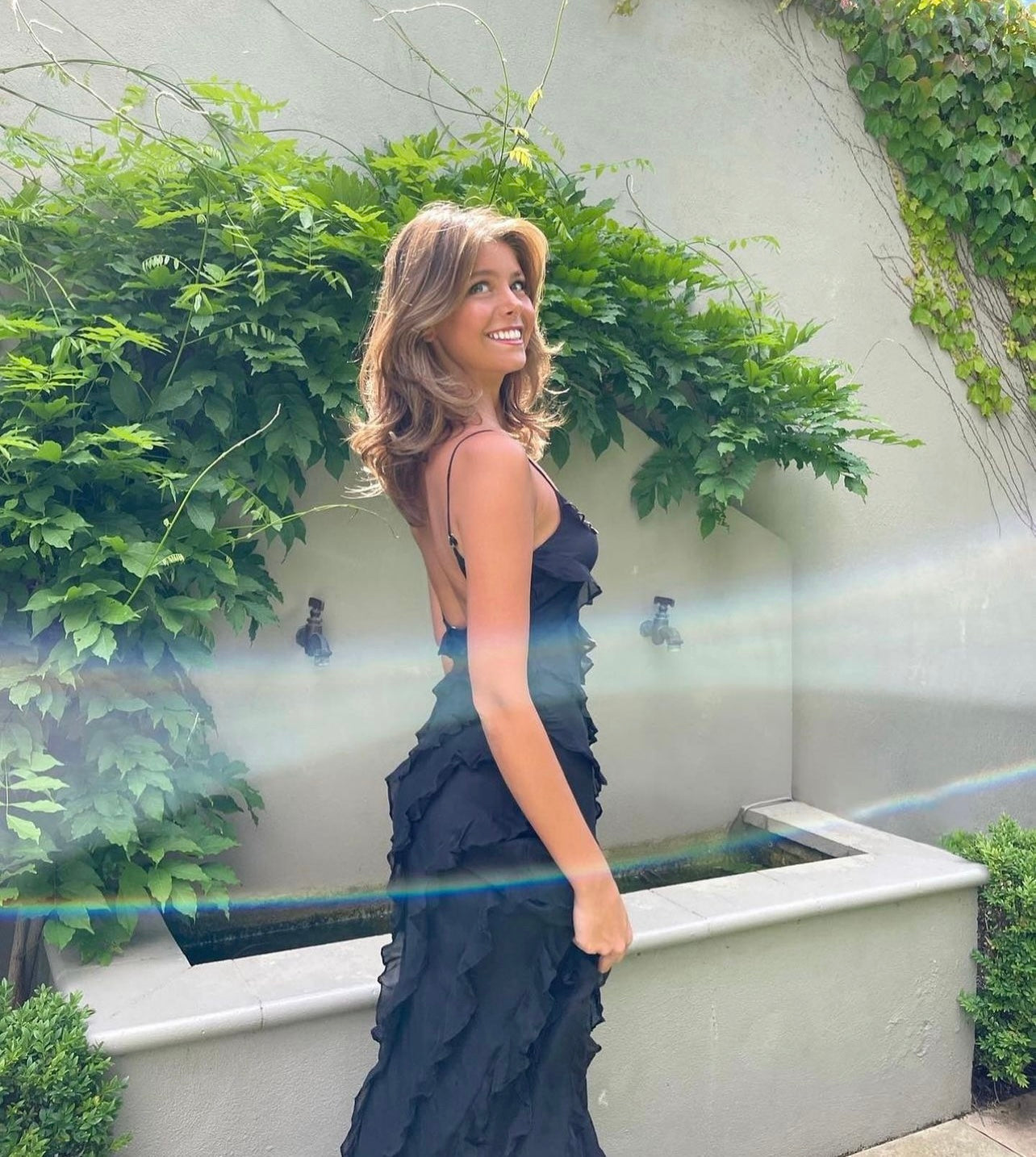 Zara | Ruffled Day-to-Night Dress