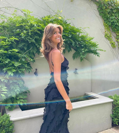 Zara | Ruffled Day-to-Night Dress