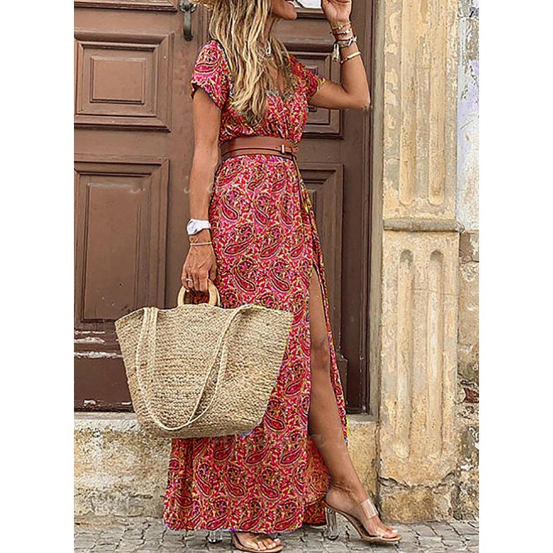 Martina | Elegant Bohemian Maxi Dress