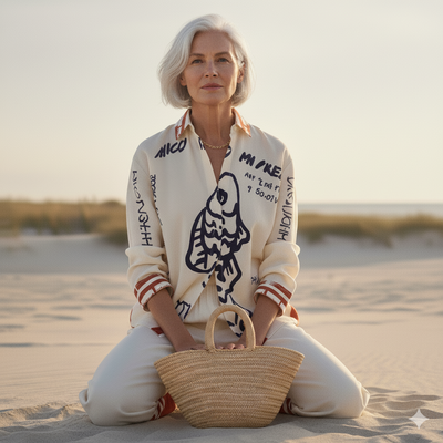 Isla™ | Mediterranean Fish-Print Set