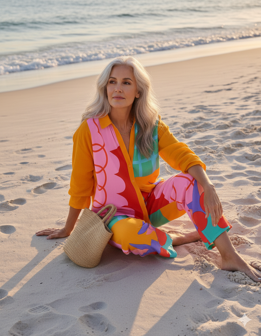 Arianna™ | Breezy Linen Print Set