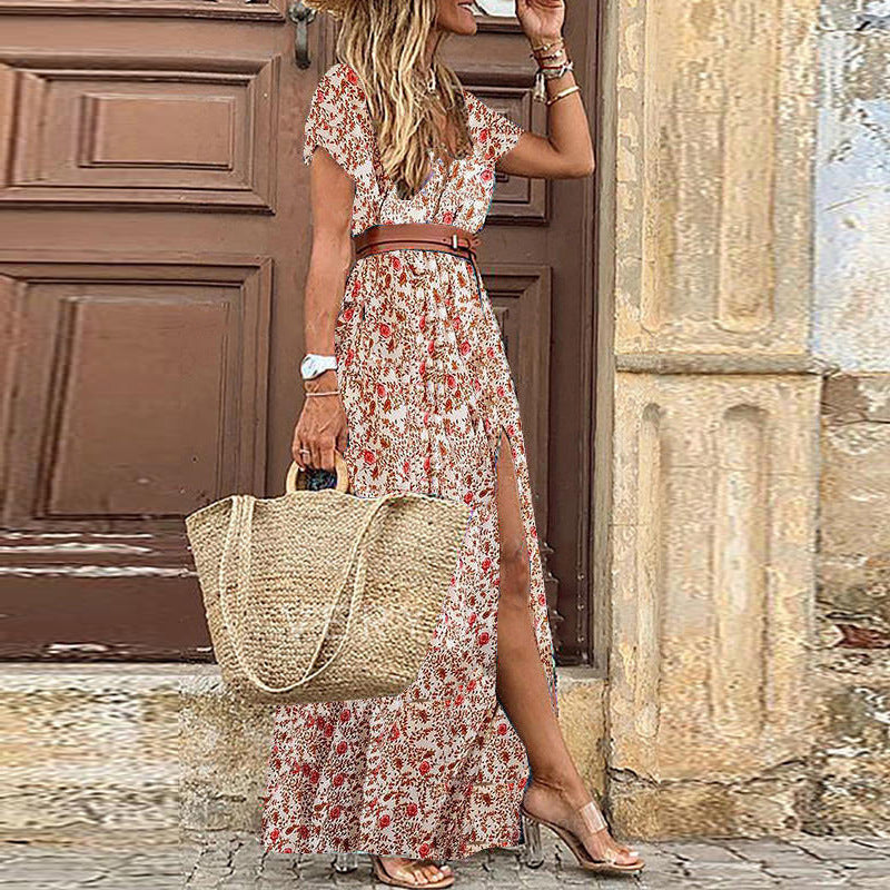 Martina | Elegant Bohemian Maxi Dress