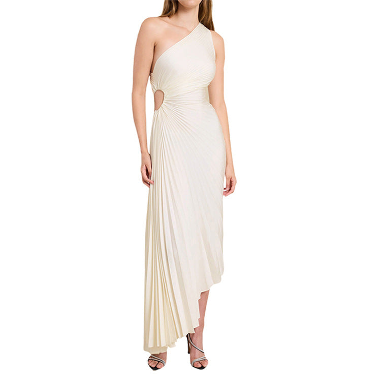 Serenella | One-Shoulder Evening Maxi Dress