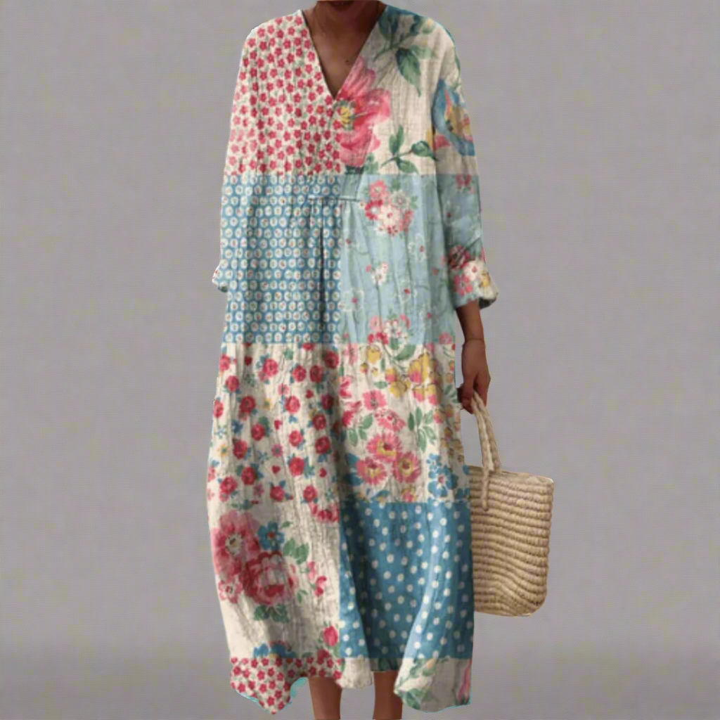 Jeanette™ | Day-to-Night Geo-Print Dress