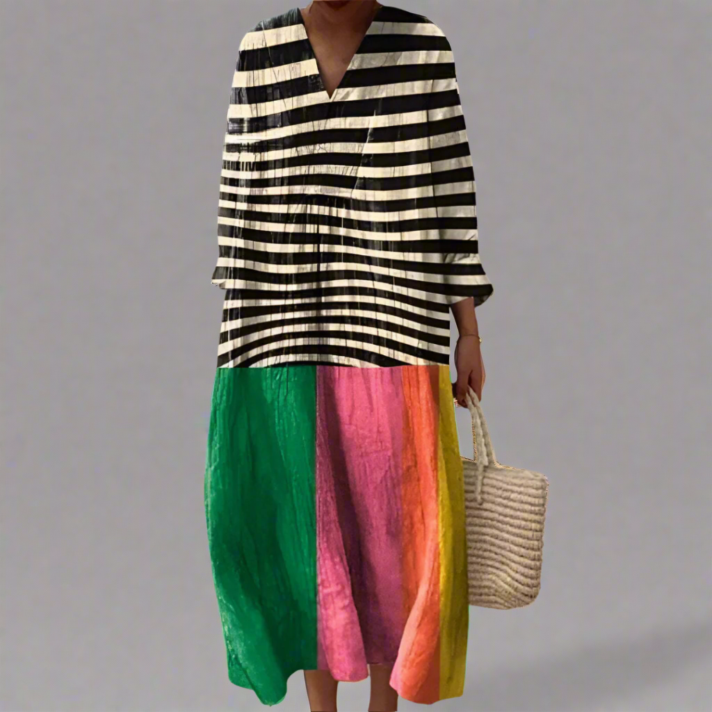 Alexandra™ | Dreamscape Geometric Dress