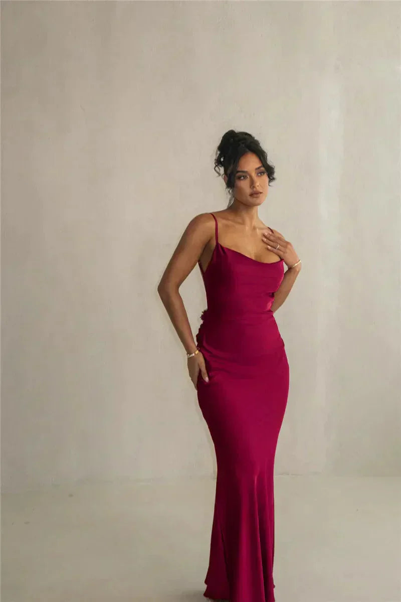 Cassiane | Floral Patchwork Maxi Gown