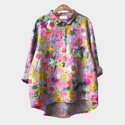 SOFIA | Oversized Floral Blouse with Daily Comfort and Radiant Style for Every Occasion