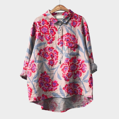SOFIA | Oversized Floral Blouse with Daily Comfort and Radiant Style for Every Occasion