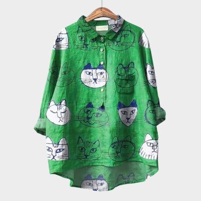 ELISABETTA | Blusa Oversize Floreale con Comfort Avvolgente per Giornate Spensierate