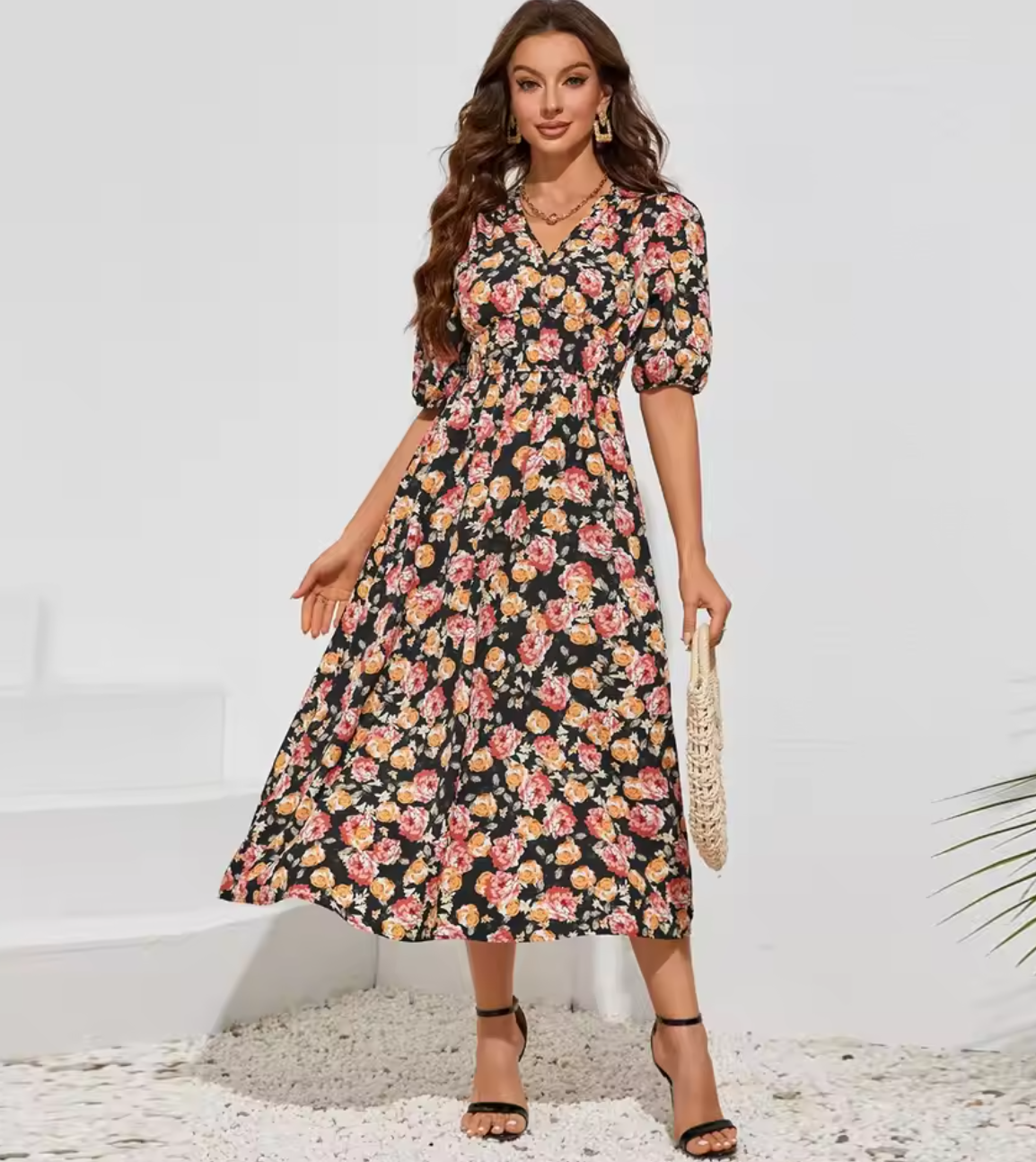 Kylie | Timeless Luxe Midi Dress