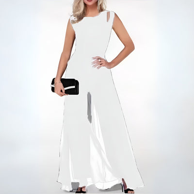 Mikky | Chic Wide-Leg Sleeveless Jumpsuit