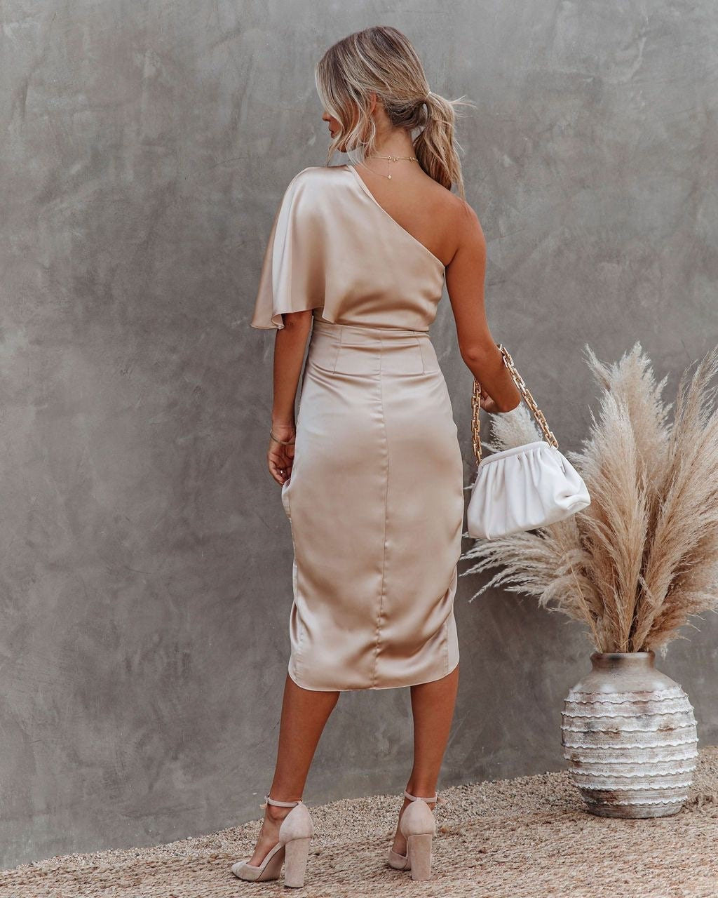 Maelle | Elegant Satin Dress