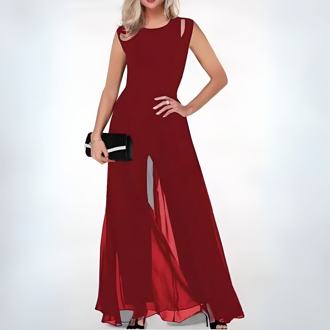 Mikky | Chic Wide-Leg Sleeveless Jumpsuit